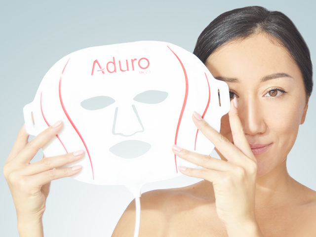 アジューロ Aduro 7+1 LED フェイシャルマスク - フェイスケア/美顔器